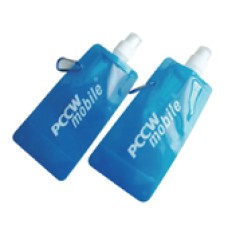 Envirnoment foldable / portable water pouch - PCCW MOBILE